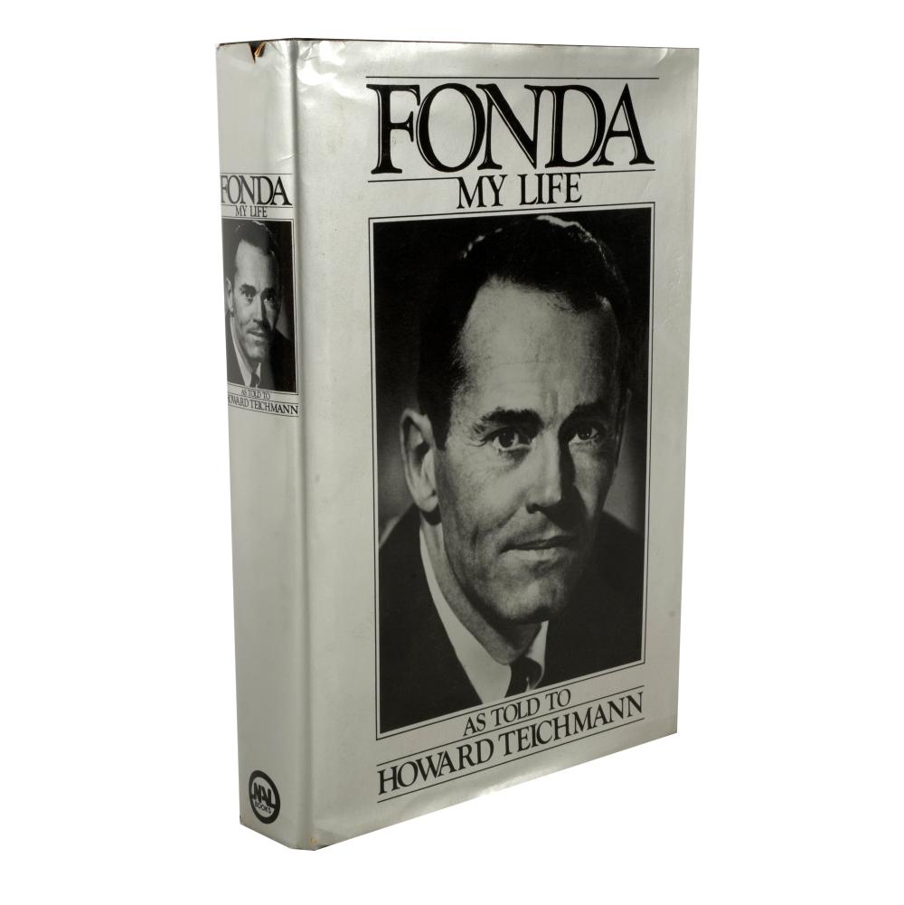 HENRY FONDA-SIGNED BOOKFonda: My