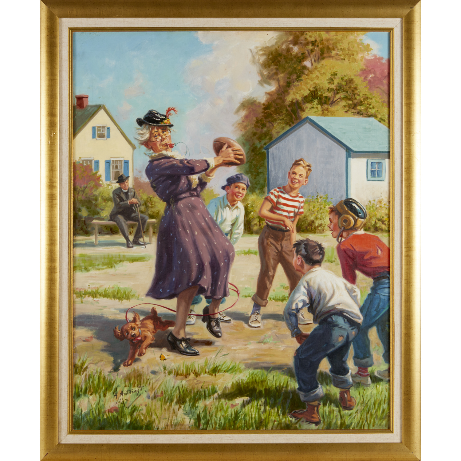 HENRY HINTERMEISTER, OIL ON
