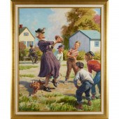 HENRY HINTERMEISTER, OIL ON CA