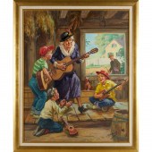 HENRY HINTERMEISTER, OIL ON CA