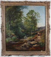 HENRY JOHN BODDINGTON OIL ON C