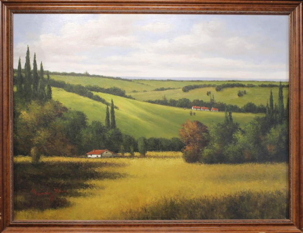 HENRY KIM, OIL ON CANVASHENRY