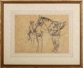 HENRY KOEHLER "UNSADDLING" GRA