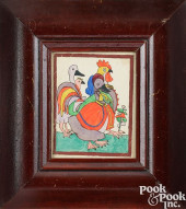 HENRY LAPP, WATERCOLOR FRAKTUR