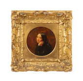 HENRY LE JEUNE, DARK HAIRED WO