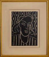 HENRY MATISSE "TEENY" LINOCUT