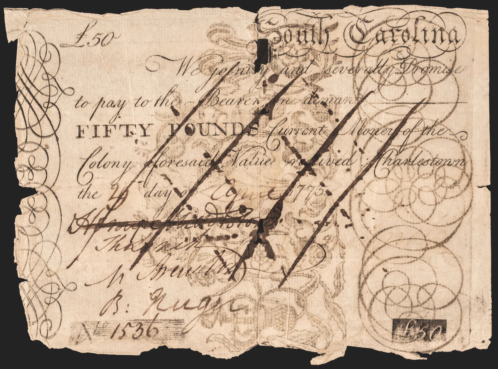 HENRY MIDDLETON SIGNED SOUTH