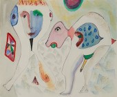 HENRY MILLER, UNTITLED (ABSTRA