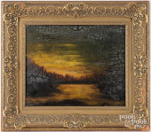 HENRY MILLIGAN OIL ON BOARD<br