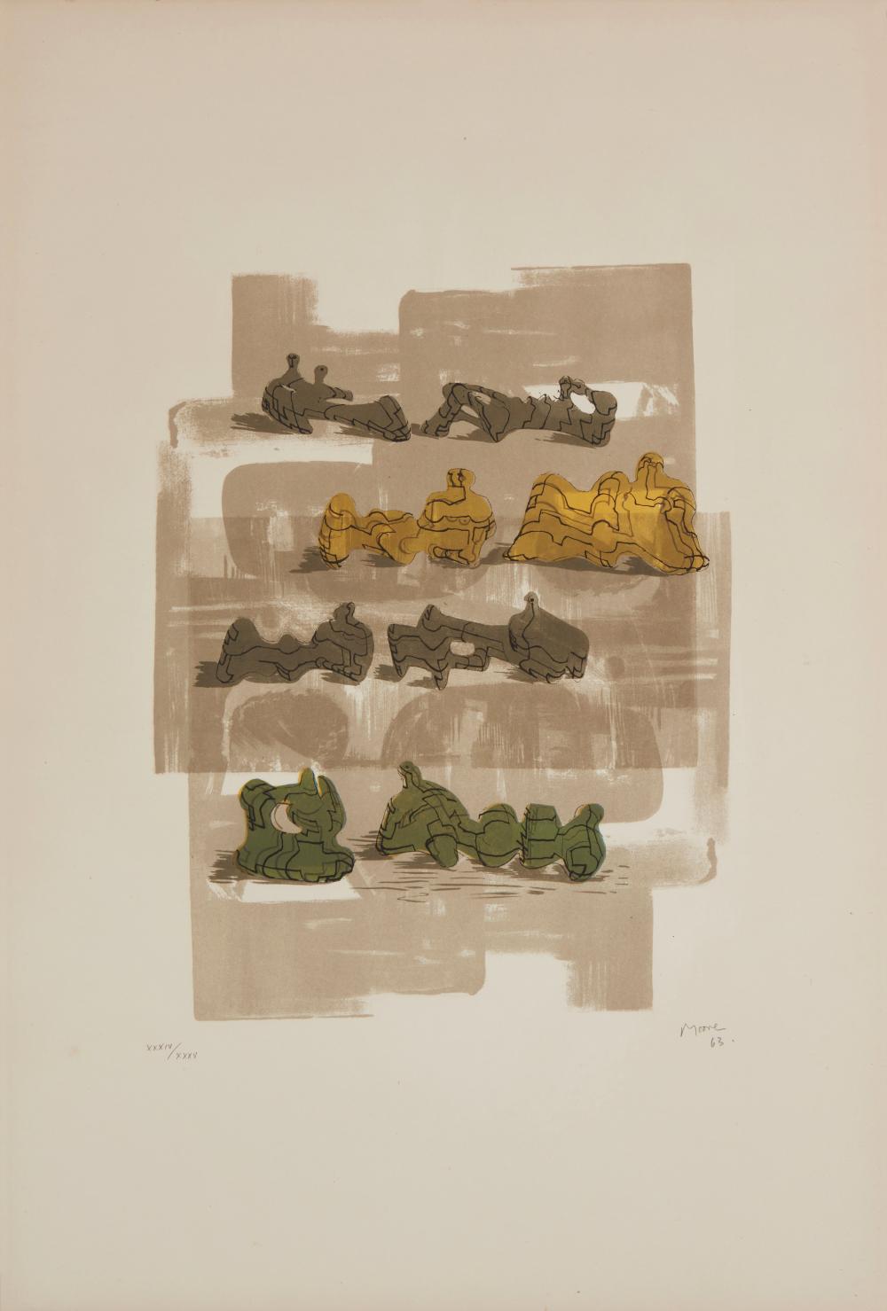 HENRY MOORE, (1898-1986, BRITHISH),