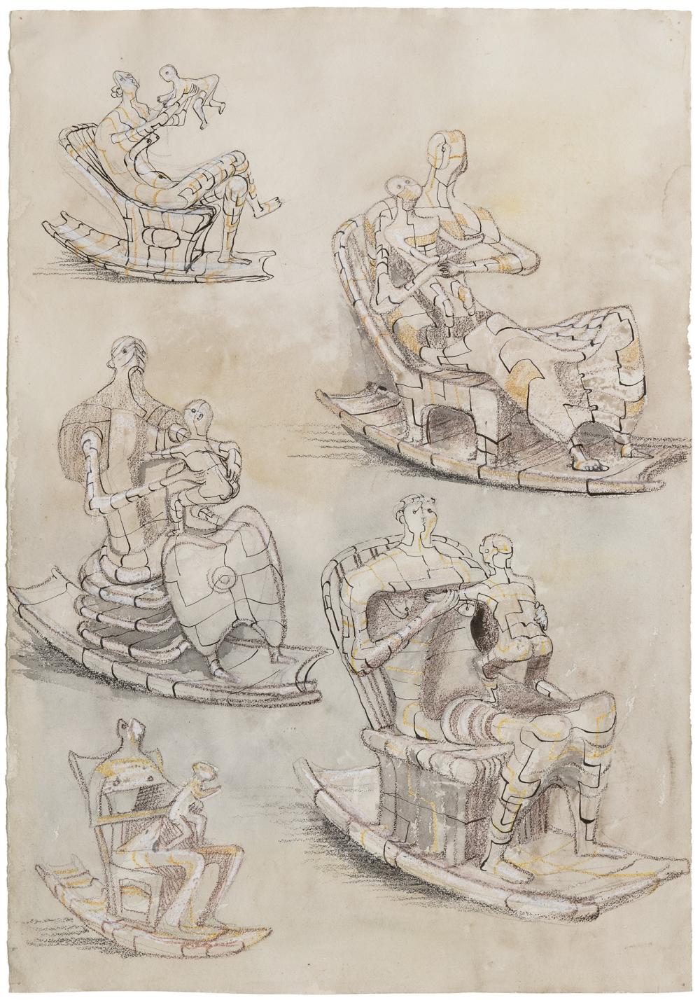 HENRY MOORE, BRITISH (1898-1986),