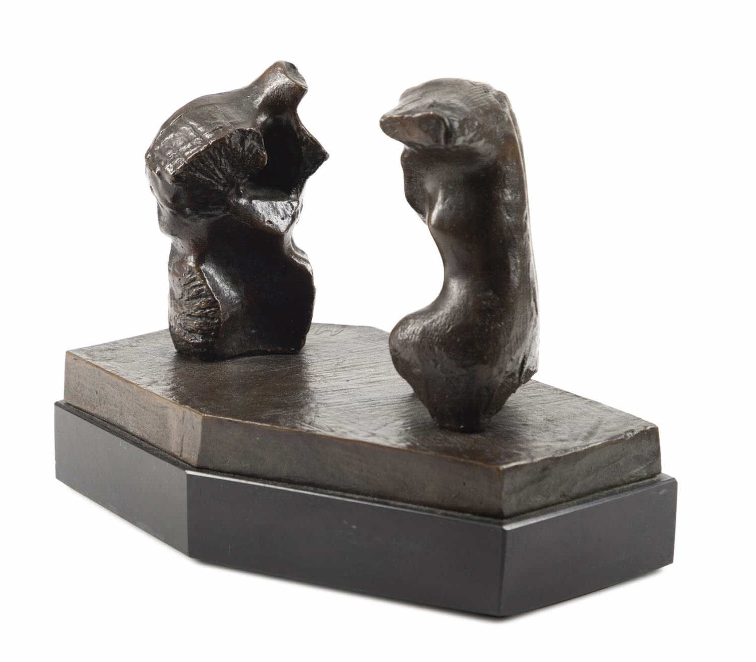 HENRY MOORE, "TWO TORSOS", NOACK