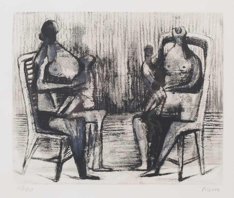 HENRY MOORE WOMEN AND CHILDREN