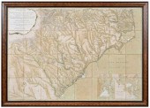 HENRY MOUZON - MAP OF NORTH AN