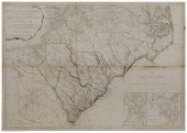 Henry Mouzon Map of the Caroli