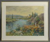 Henry Plisson serigraph ''Gath