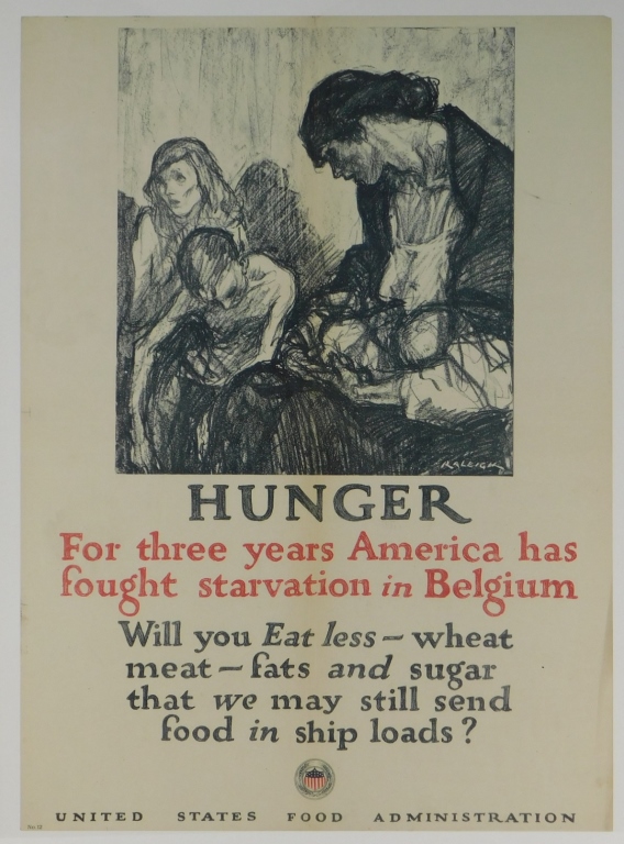 HENRY RALEIGH WWI U.S. FOOD