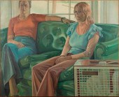 HENRY RANSOM / TWO SEATED WOME