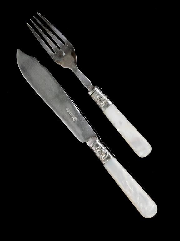 HENRY ROGERS SILVERPLATE FISH
