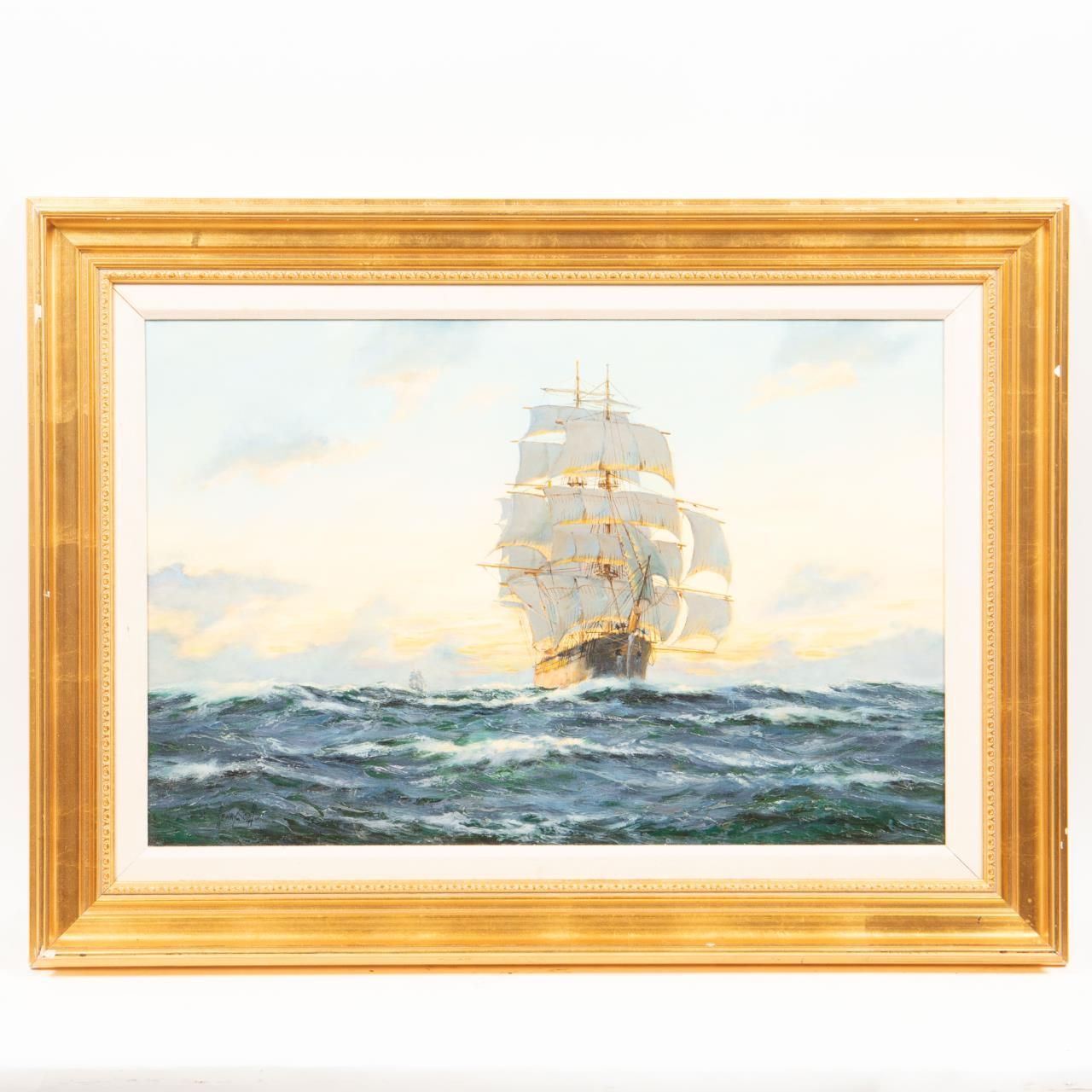 HENRY SCOTT, MARITIME SUNSET, OIL