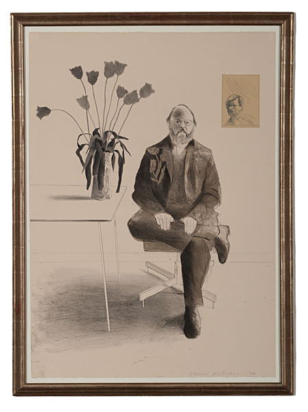 Henry Seated with Tulips by David
