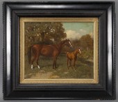 Henry Stull ''Mare and Yearlin