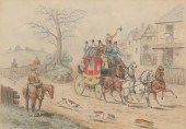 HENRY THOMAS ALKEN WATERCOLOR
