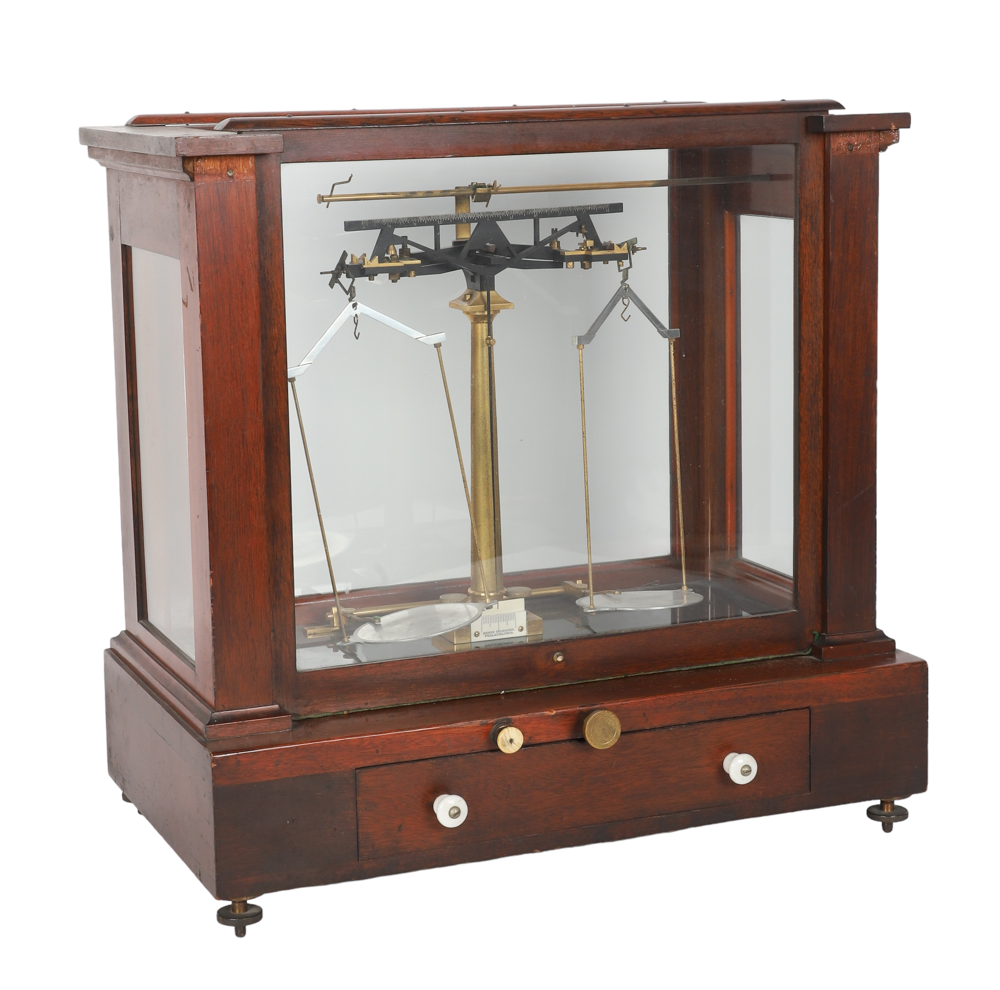 Henry Troemner Cased Apothecary