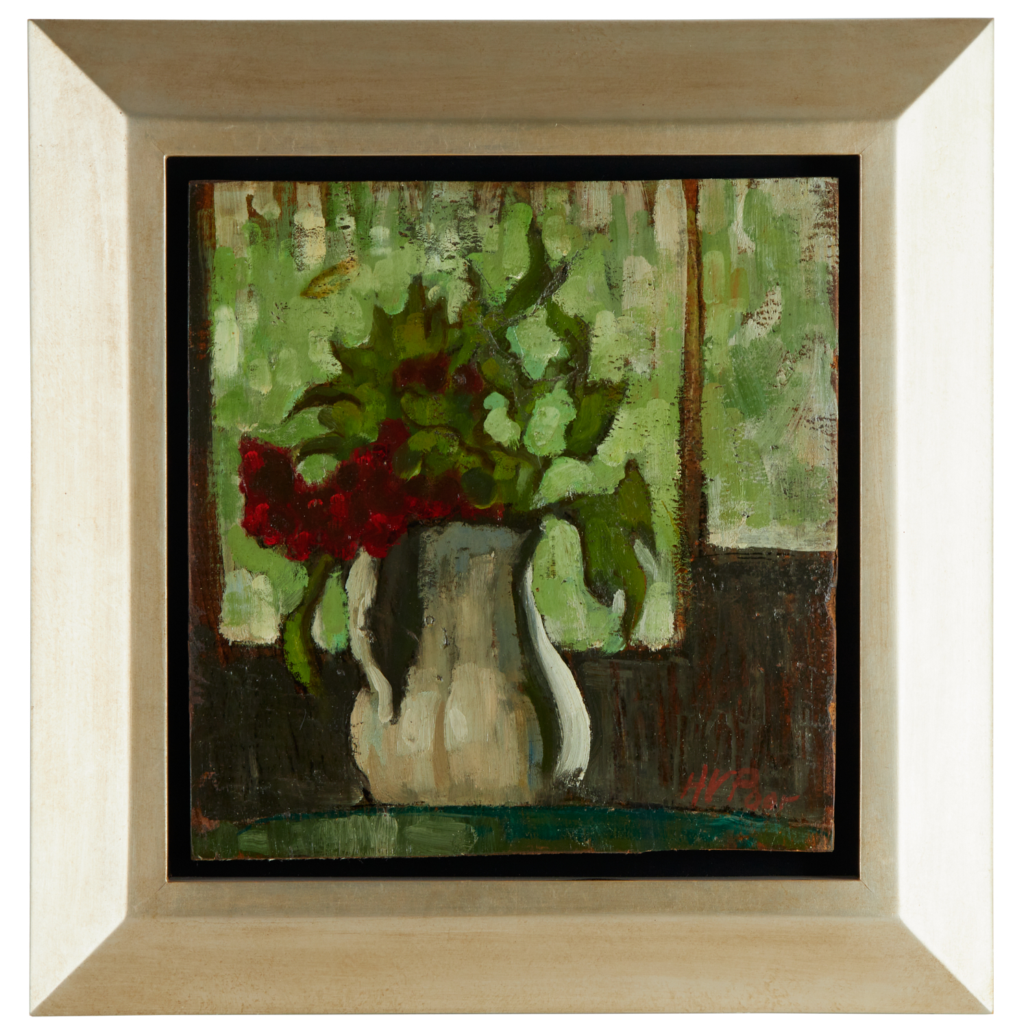 HENRY VARNUM POOR, OIL ON PANEL