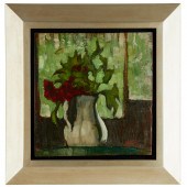 HENRY VARNUM POOR, OIL ON PANE