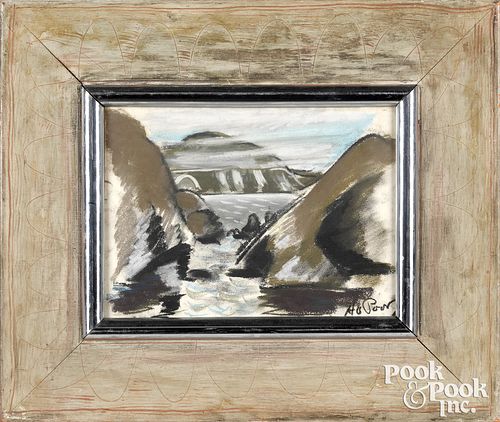 HENRY VARNUM POOR PASTEL COASTAL