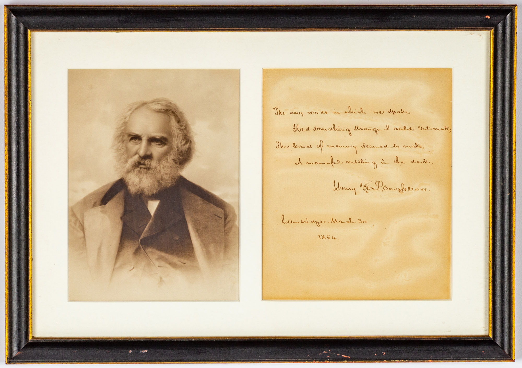 HENRY WADSWORTH LONGFELLOW