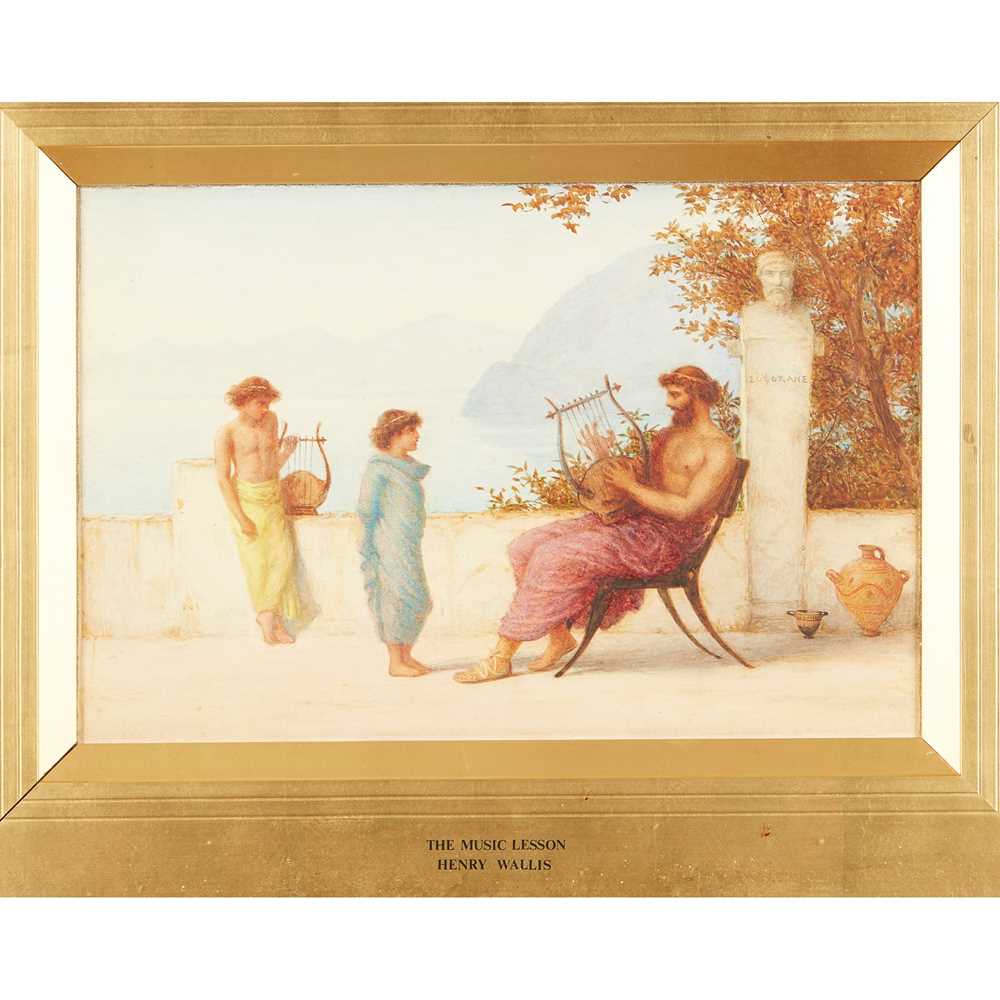 HENRY WALLIS R.W.S. (BRITISH