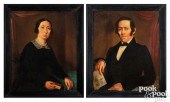 HENRY WALTON, PAIR OF OIL ON C