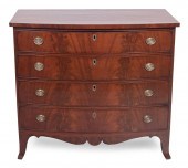 HEPPLEWHITE BOWFRONT CHEST CIR