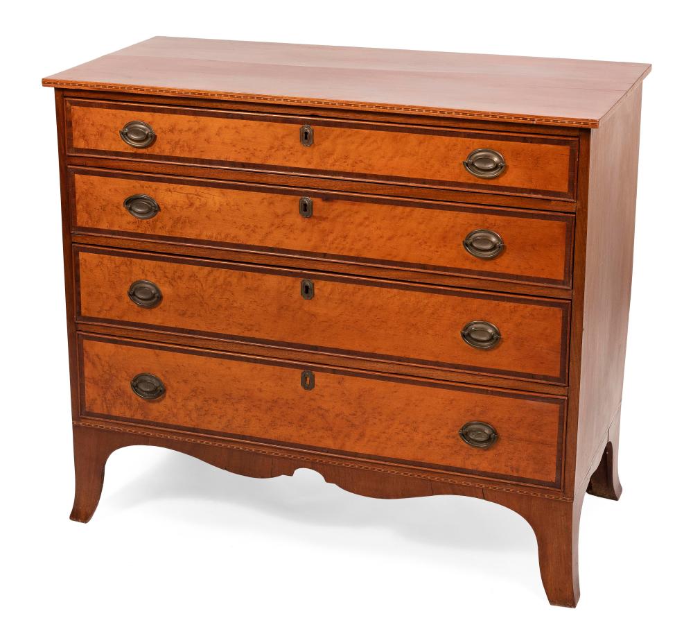 HEPPLEWHITE BUREAU CIRCA 1800