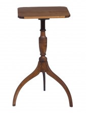 HEPPLEWHITE CANDLE STAND Early
