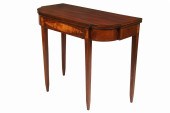 HEPPLEWHITE CARD TABLE - Fine