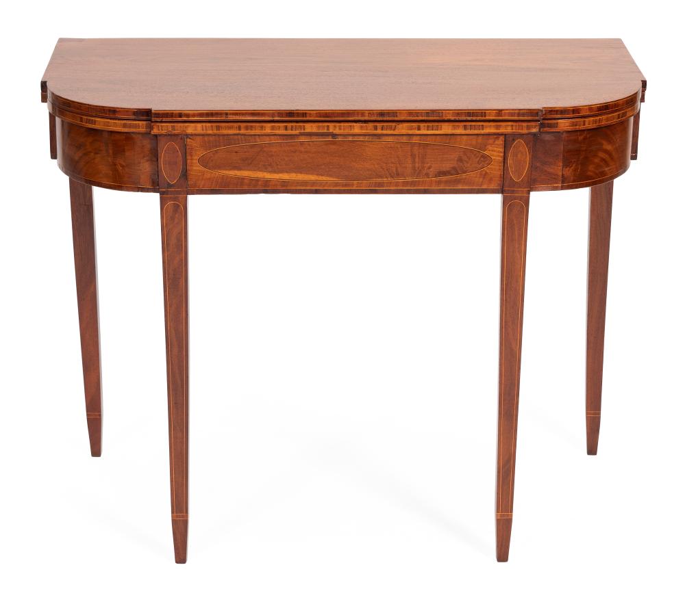 HEPPLEWHITE CARD TABLE