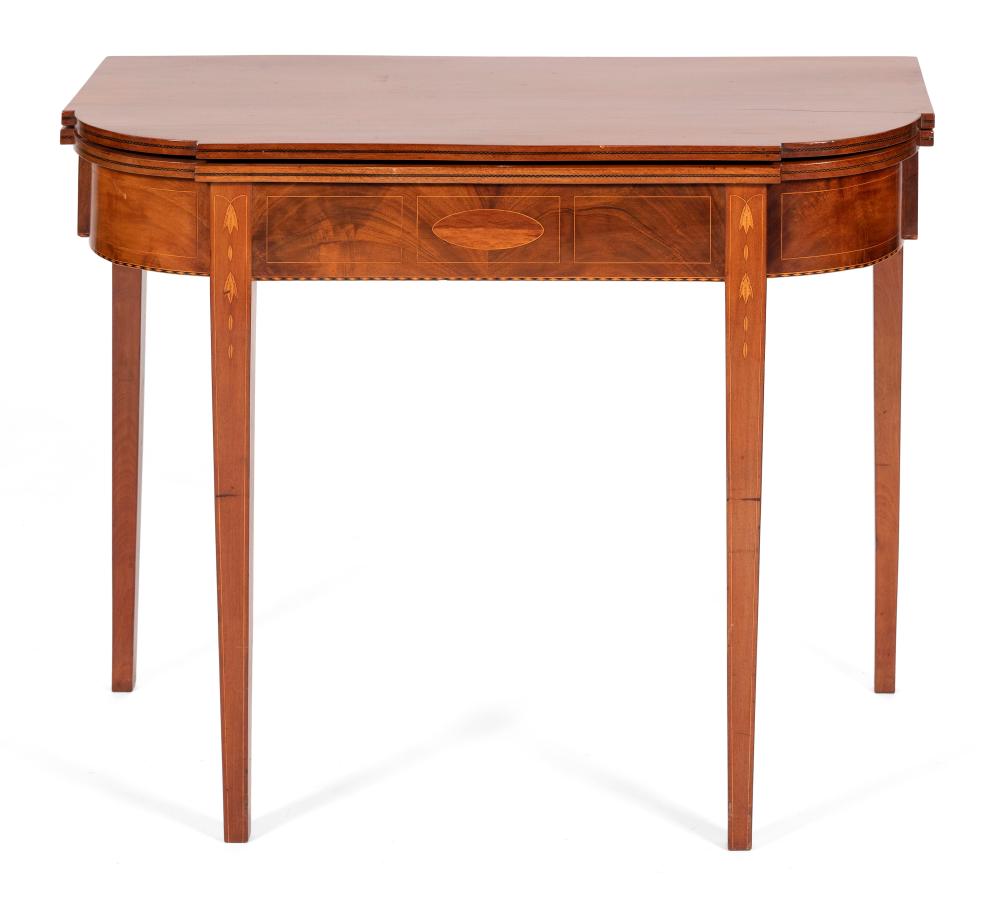 HEPPLEWHITE CARD TABLE