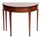 HEPPLEWHITE CARD TABLE PROBABL