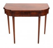 HEPPLEWHITE CARD TABLE PROBABL