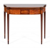 HEPPLEWHITE CARD TABLE SALEM,
