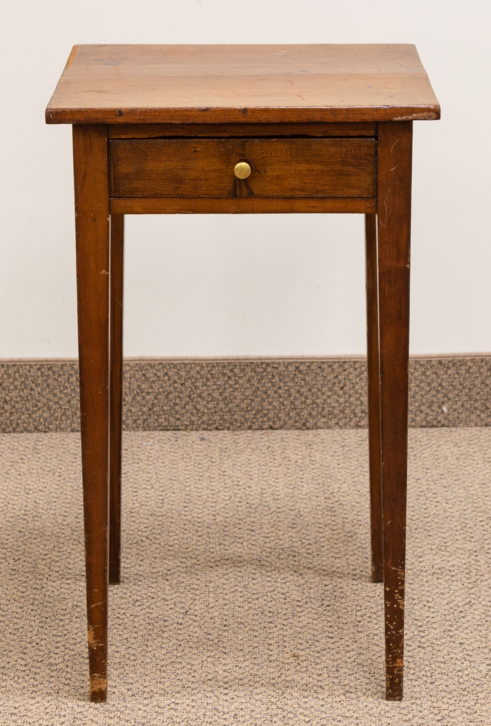 HEPPLEWHITE CHERRY 1 DRAWER STAND