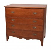 HEPPLEWHITE CHEST EARLY 19TH C