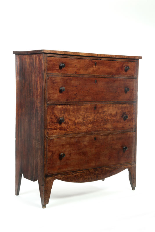 HEPPLEWHITE CHEST OF DRAWERS. 