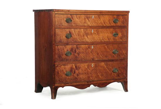 HEPPLEWHITE CHEST OF DRAWERS. 