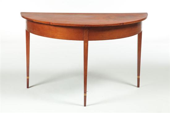 HEPPLEWHITE CONSOLE TABLE. 