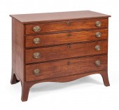 HEPPLEWHITE FOUR-DRAWER BUREAU