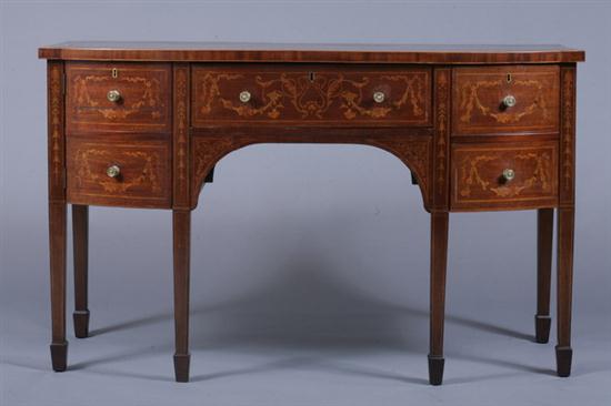 HEPPLEWHITE INLAID MAHOGANY